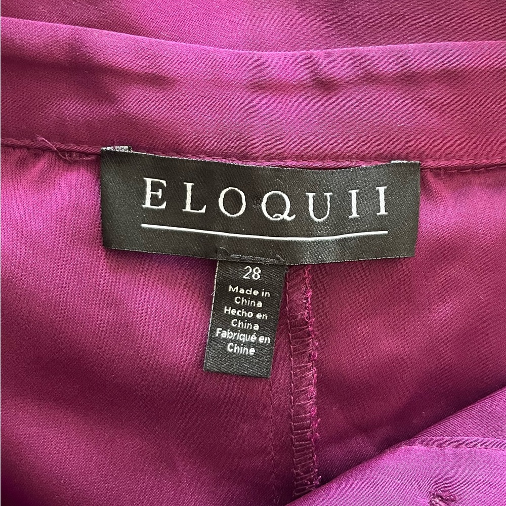 Eloquii Long Sleeve Wrap Dress - Picture 3 of 8